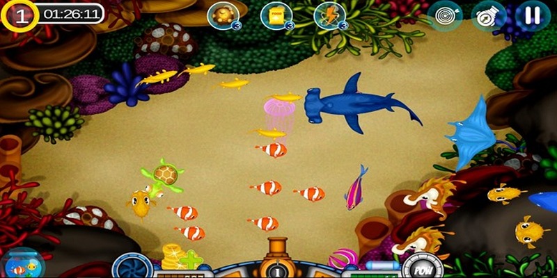 Bắn cá vừa mới ra khỏi đàn