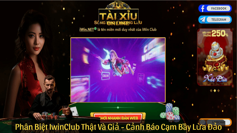 Phân Biệt IwinClub Thật Và Giả – Cảnh Báo Cạm Bẫy Lừa Đảo
