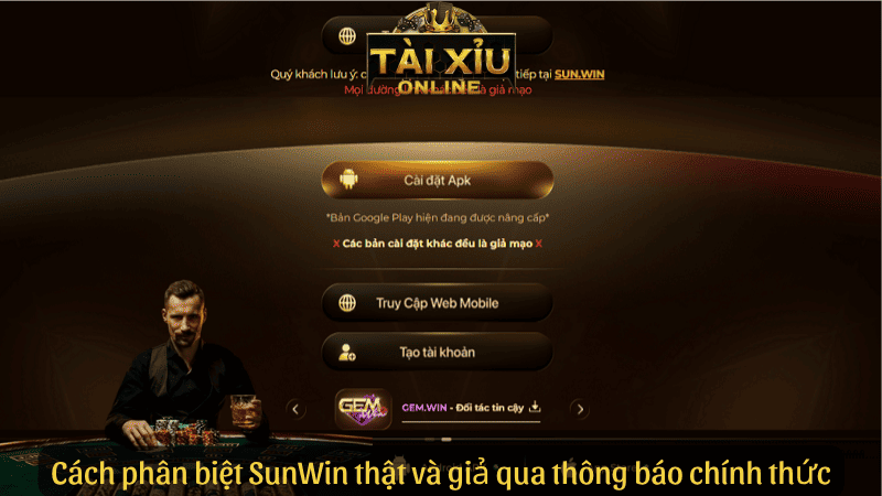Cách phân biệt SunWin thật và giả qua thông báo chính thức