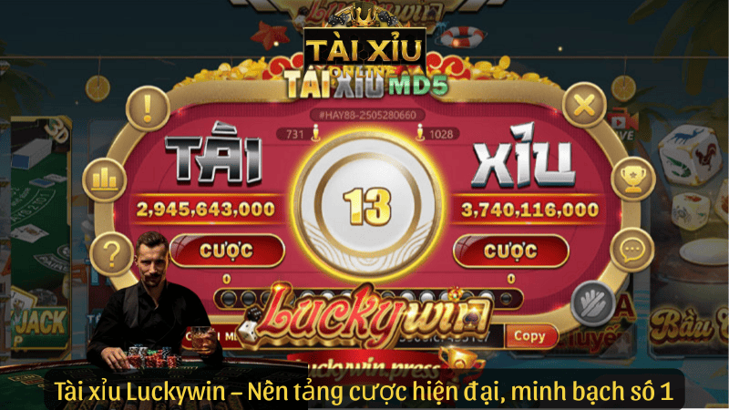 Tài xỉu Luckywin – Nền tảng cược hiện đại, minh bạch số 1